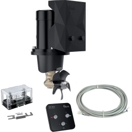 Комплект подруливающего устройства Quick 2.2кВт, 40кГс, 12В, 125мм с кабелем и пультом